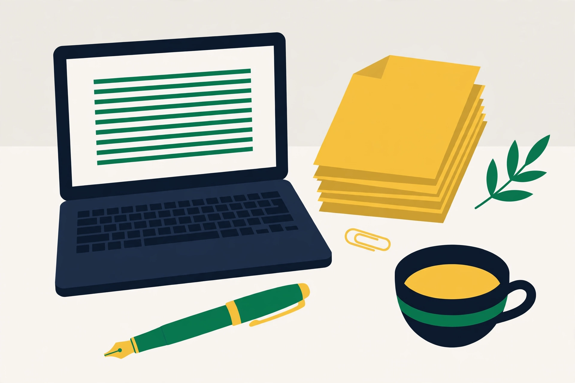 Writer invoice template preview